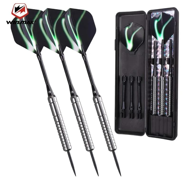WIin.Max Darts Flights Plastic Set 23g Plastic Nylon Tips Grams Dart Board Professional Accessories Indoor Sports Game