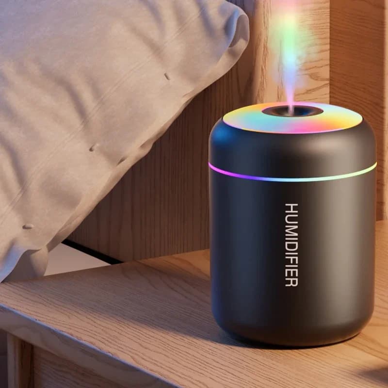 Mini Umidificatore USB Elettrico 180ML Diffusore di Aroma Olio Essenziale Purificatore Aromaterapia Mist Maker Luci Per Auto Casa Camera Da Letto
