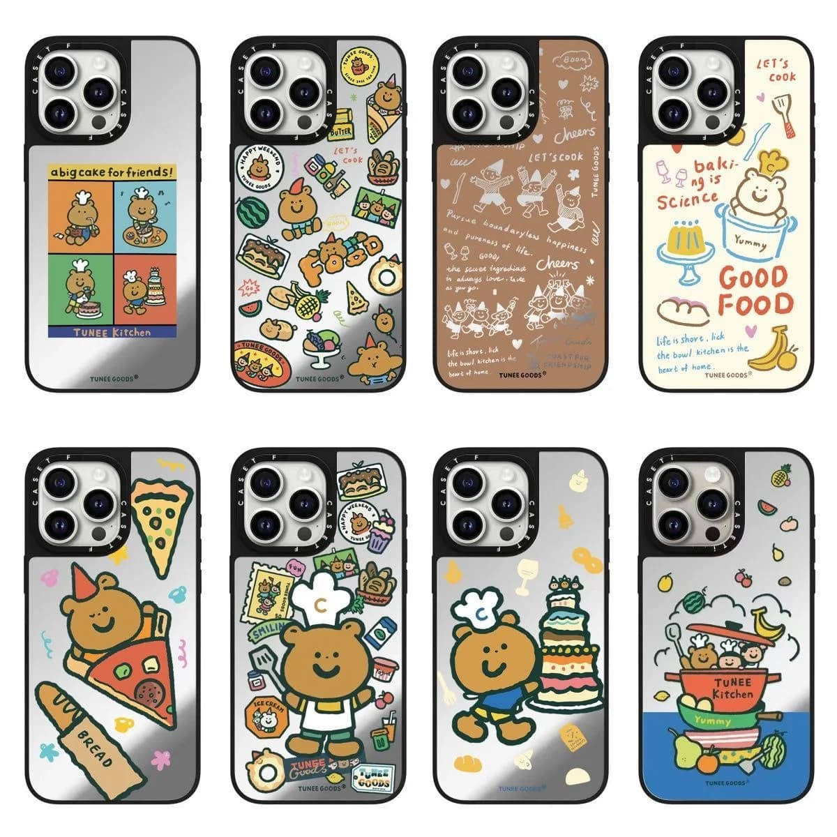 Custodia per iPhone 17 Pro Max Co-branded TUNEE GOODS Group Bear Chef