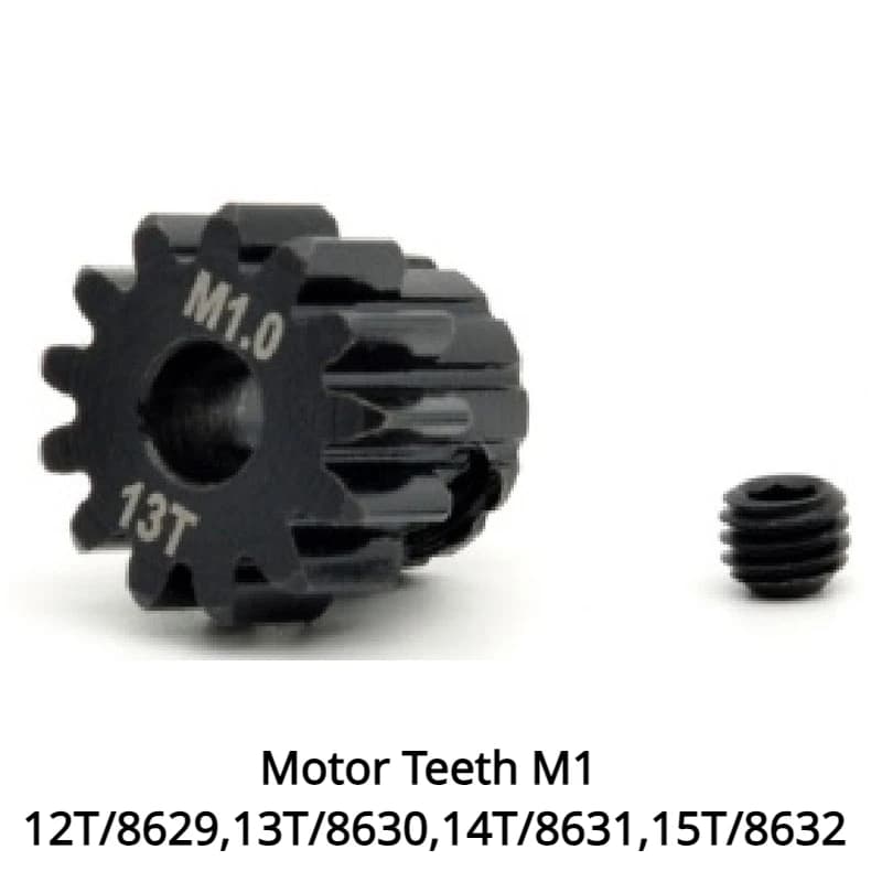 ZD Racing MX-07 RC Model Car Parts denti motore M1 12T/8629,13T/8630,14T/8631,15T/8632