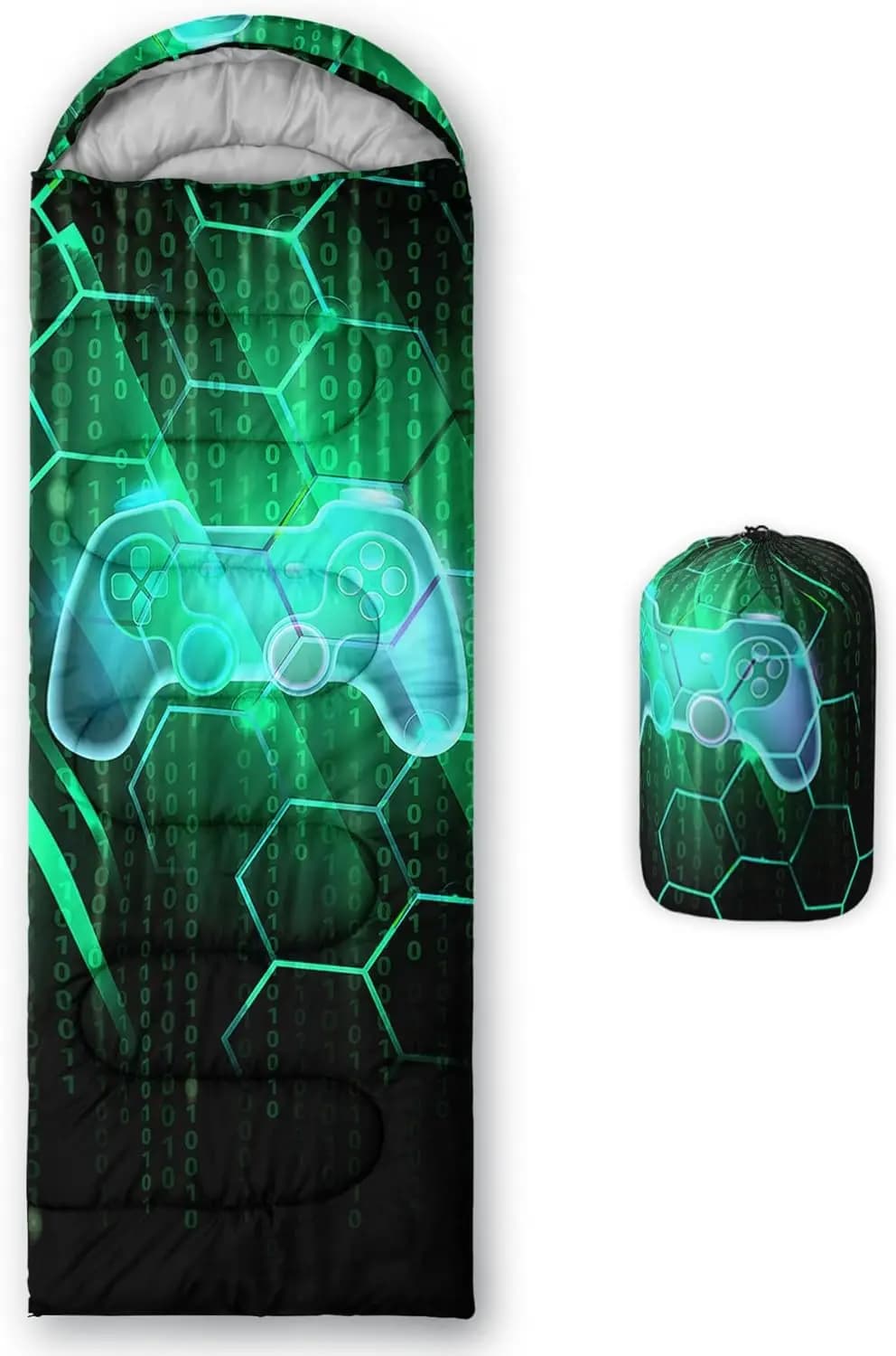 Lightweight Hexagonal Shack 3 Seasons for Game Console, Travel, Camping - Blue/Black