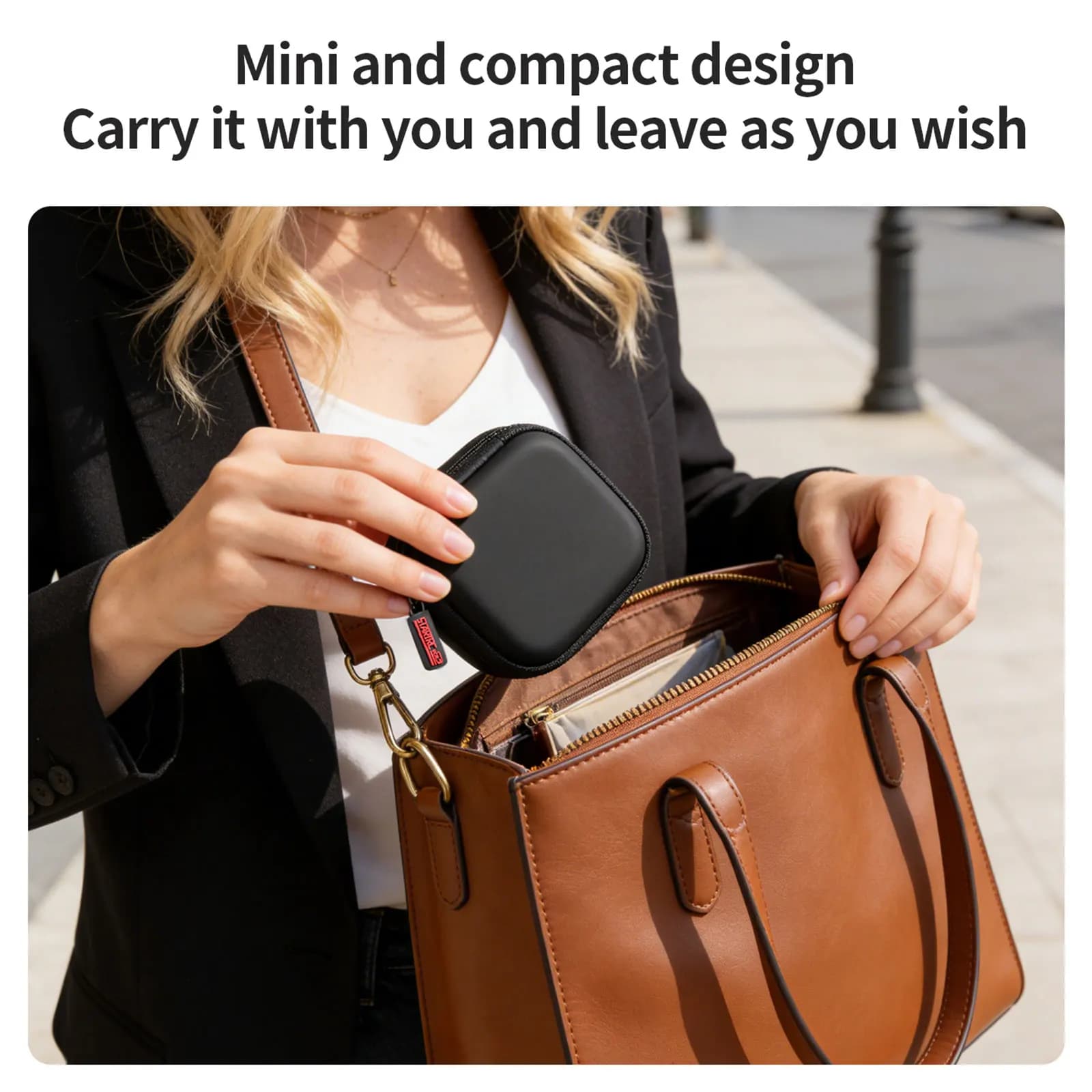 Borsa per Insta360 Link 2/2C/2 PRO, Custodia Protettiva Impermeabile da Viaggio con Organizer per Supporto Magnetico