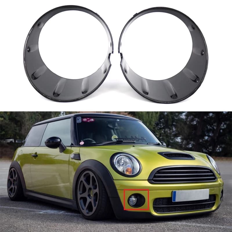 Copertura fendinebbia anteriore R55 anello di rivestimento fendinebbia per MINI Cooper R55 R56 R57 R58 R59 51117248791 51117248792