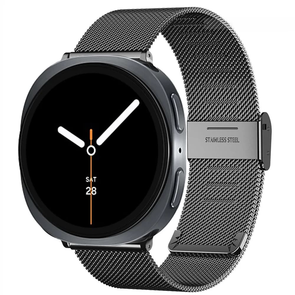 Per Samsung Galaxy Watch 8 8Classic Ultra cinturino cinturino in acciaio inossidabile milanese Galaxy 8 40mm 44mm 46mm 47MM cinturino