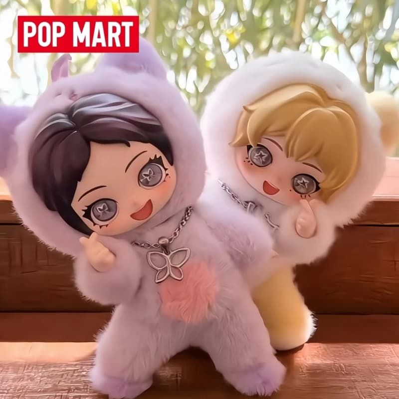 Popmart Aespa Genuine New In Stock Velvet Cute Friend Series High Quality Pendant Surprise Blind Box Toy Ornament Cute Gifts