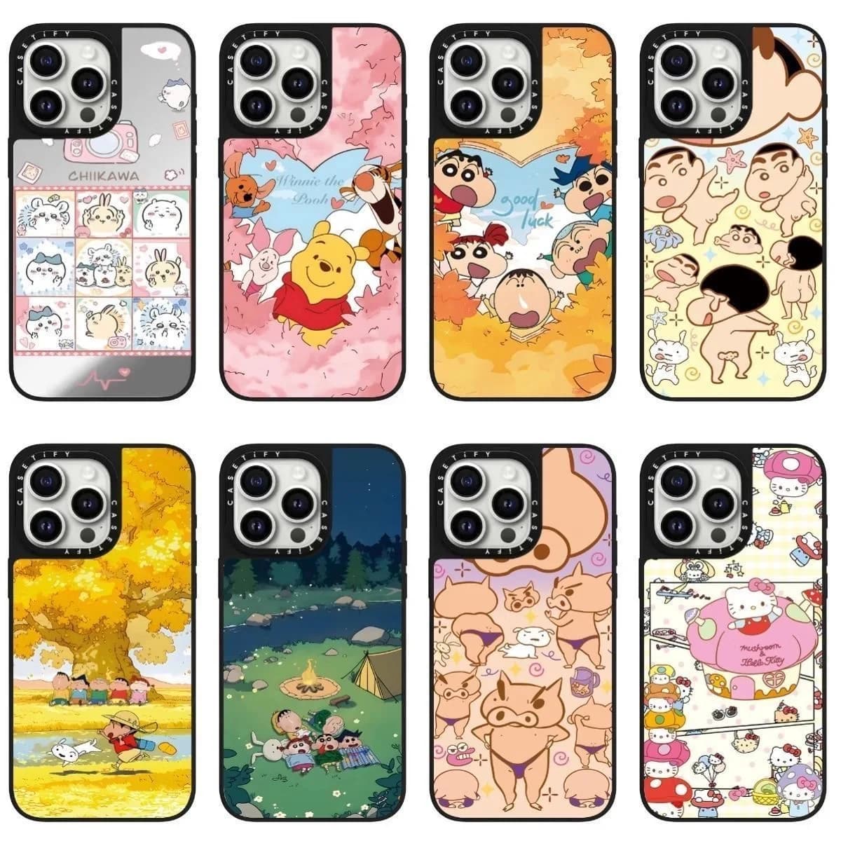 Crayon Shin-chan Hello Kitty Apple 16 Pro Max for Apple 17/16/13 cute cartoon