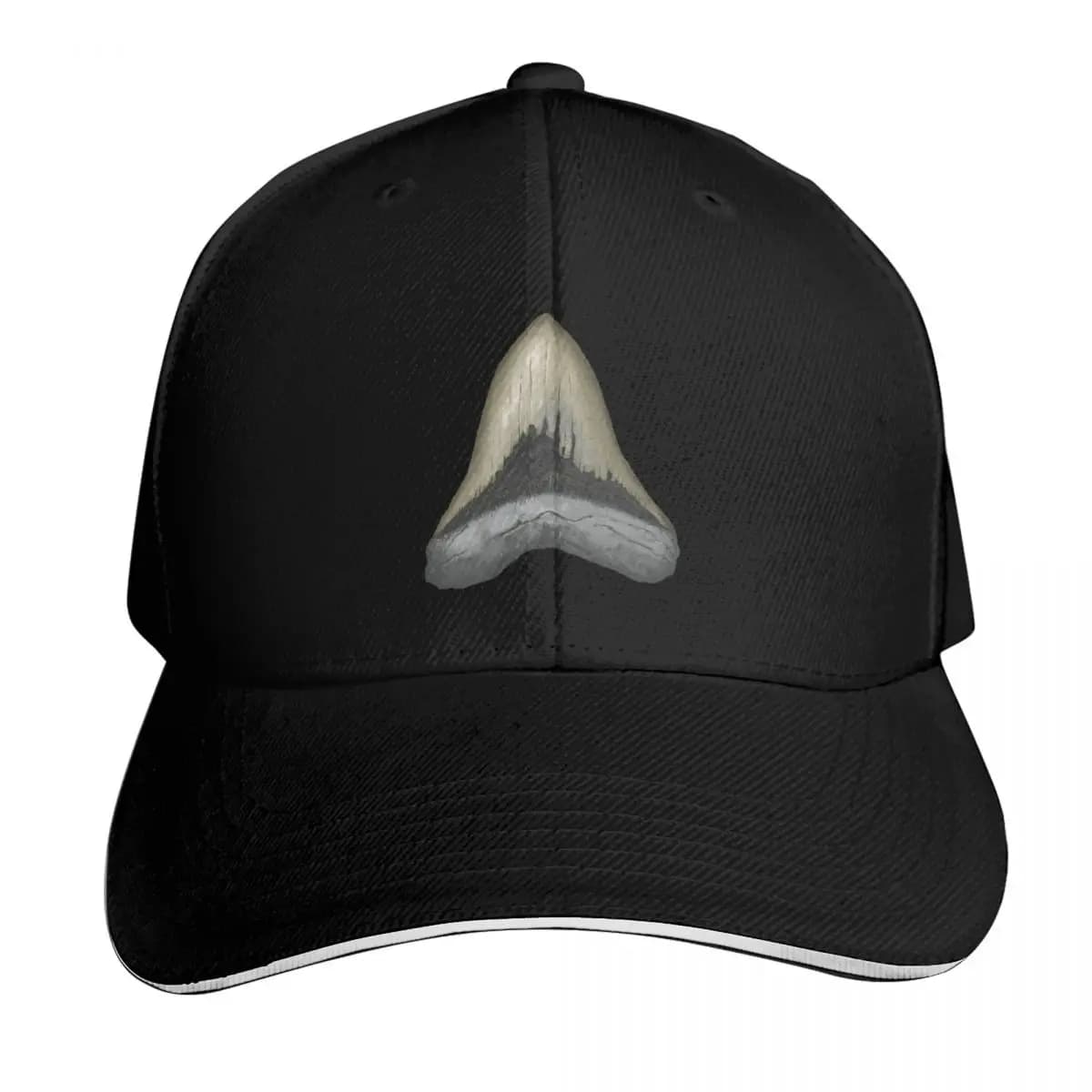 Megalodon Tooth Baseball Cap Male hat Snapback Cap Military Tactical Cap Hat Luxury Brand Mens Caps Women's