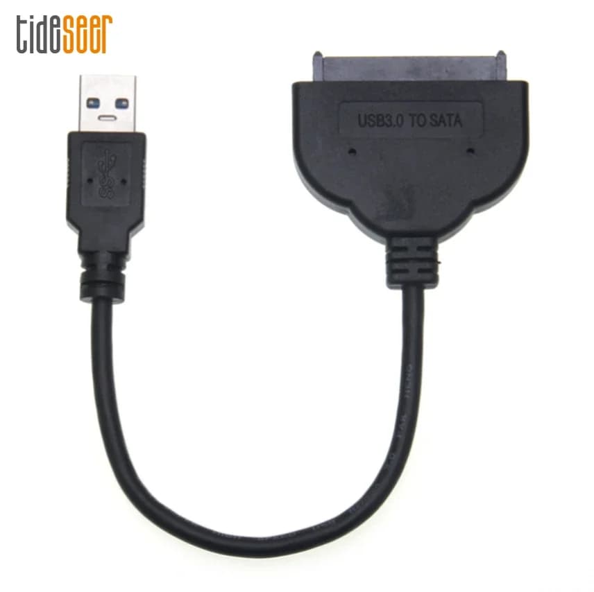 Cavo adattatore USB 3.0 A TO SATA da 50 pezzi Supporto per disco rigido SSD HDD esterno da 2,5 pollici Cavo SATA a 22 pin