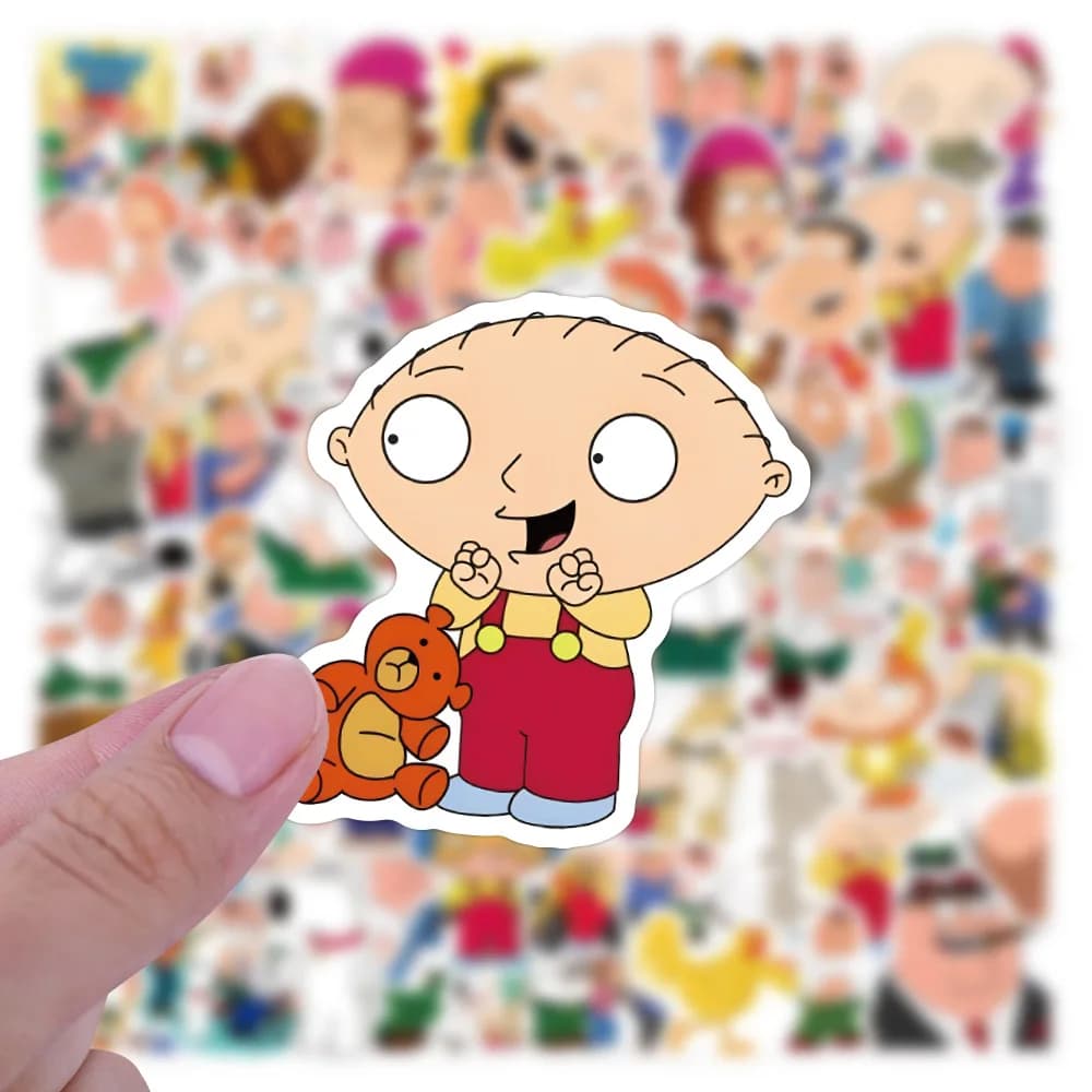10/30/55/110PCS Famiglia Ragazzo Adesivo Cartoon Graffiti Decorazione Moto Skateboard Bagagli Notebook Tazza di Acqua Decalcomania Impermeabile