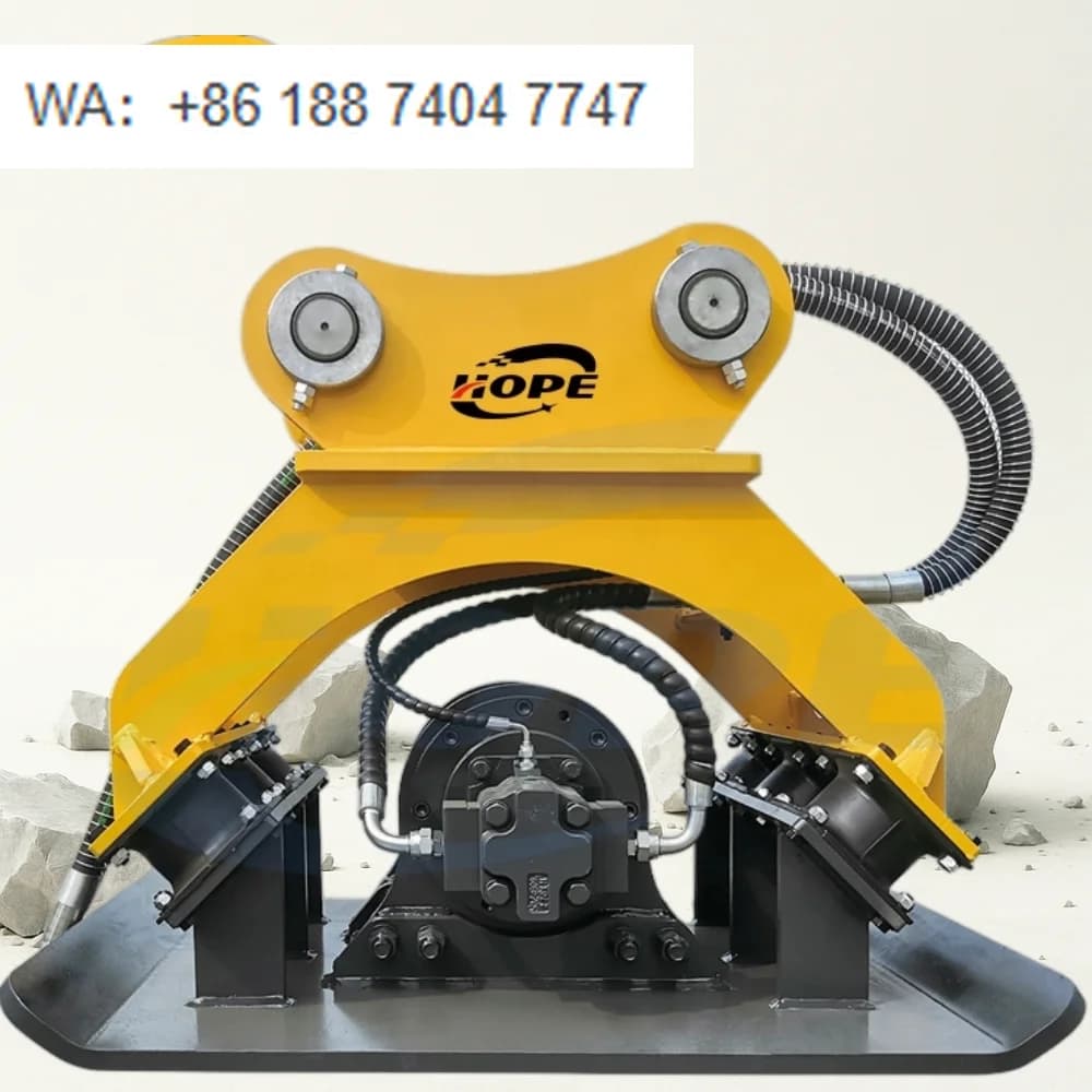 Compattatore Idraulico per Terreno con Motore ad Alta Efficienza per Progetti Stradali, Ponti e Fondamenta (17-23 Tonnellate)