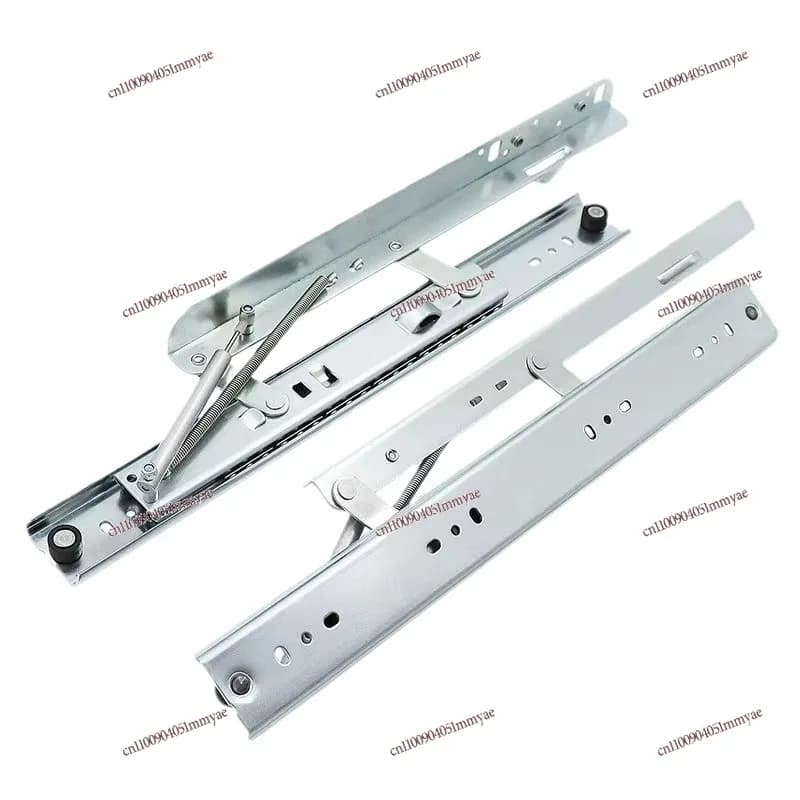 Dining Table Side Lift Slide Square Becomes Round Guide Rail Shrinkage Deformation Track Telescopic Deformation Table
