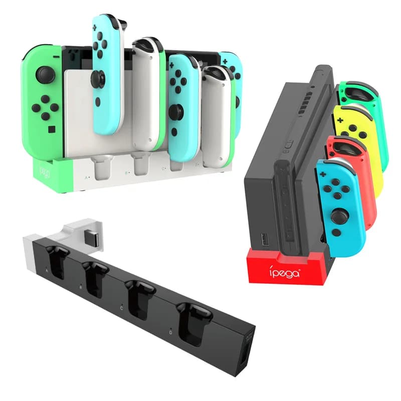 for Nintendo Switch Joy With Controller Charger Dock Stand Support for Switch Station Joy-Con Dock Support for Rechargeable Games