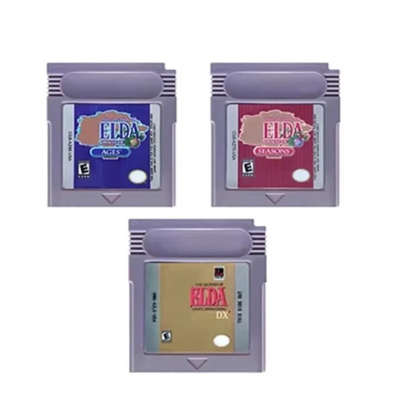 Links Awakening Oracle of Seasons Ages GBC Game Card - Cartuccia per console di videogiochi a 16 bit della serie Zelda per GBC/GBA/SP