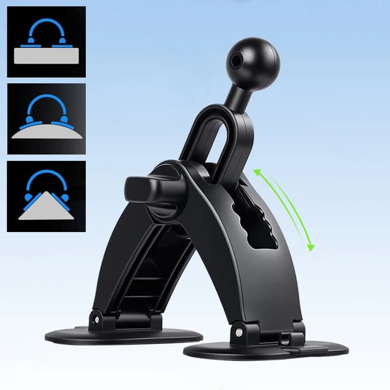 Car Cellphone Holder Dashboard Mount 17mm Ball Head Base for Car Phone Stand Support GPS Bracket Universal Car Phone Cradle Base