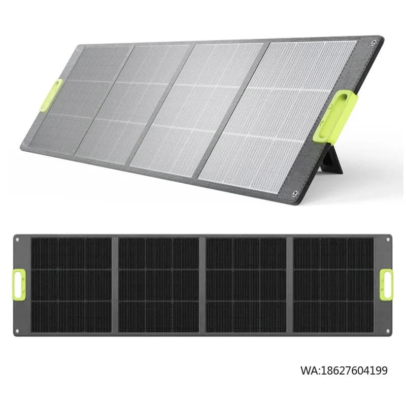Kit Pannello Solare Portatile da 100W a 400W, Impermeabile e Pieghevole per Campeggio all'Aperto