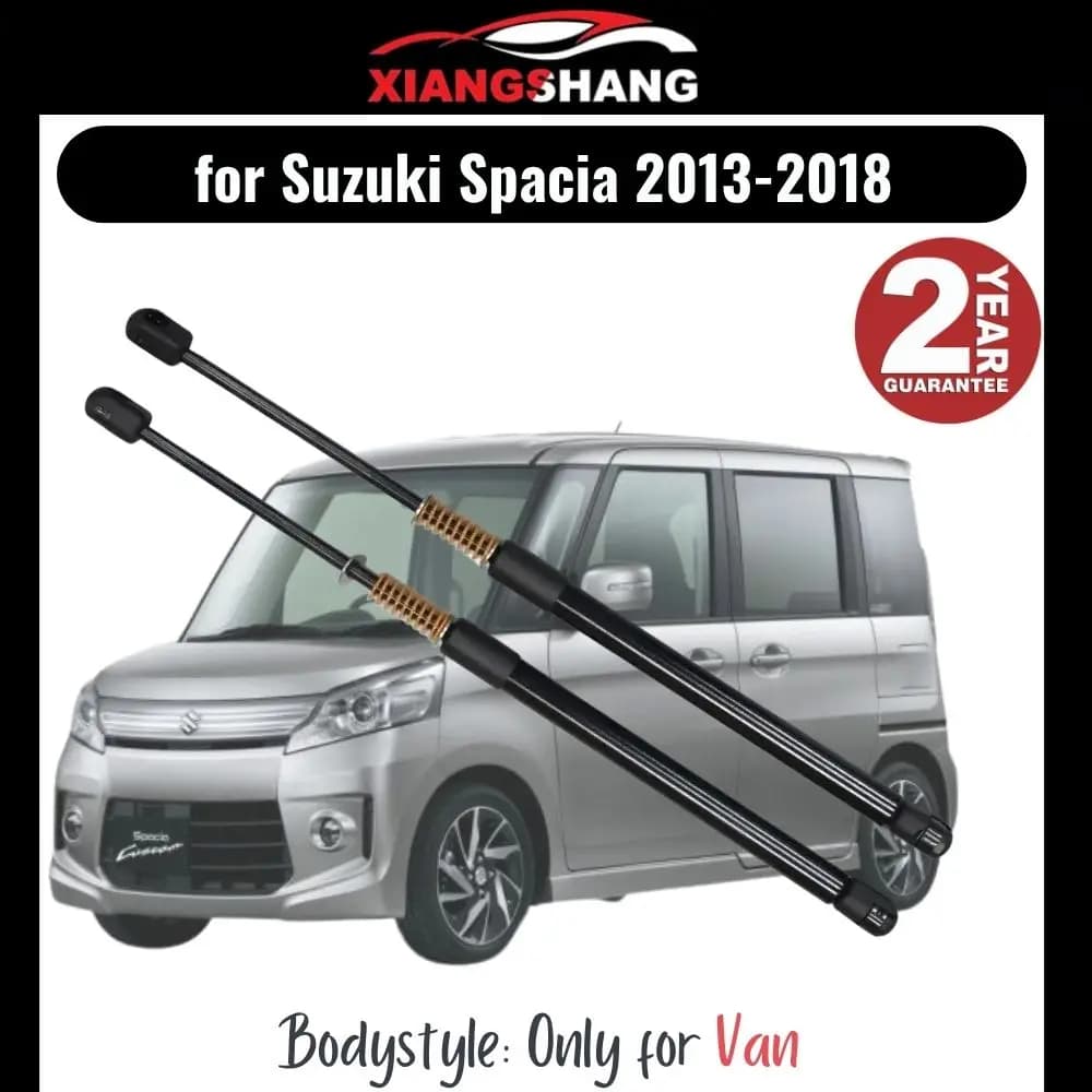 Ammortizzatori Automatici per Bagagliaio Suzuki Spacia (MK32S/42S) 2013-2018, Supporto di Sollevamento Automatico con Molle a Gas