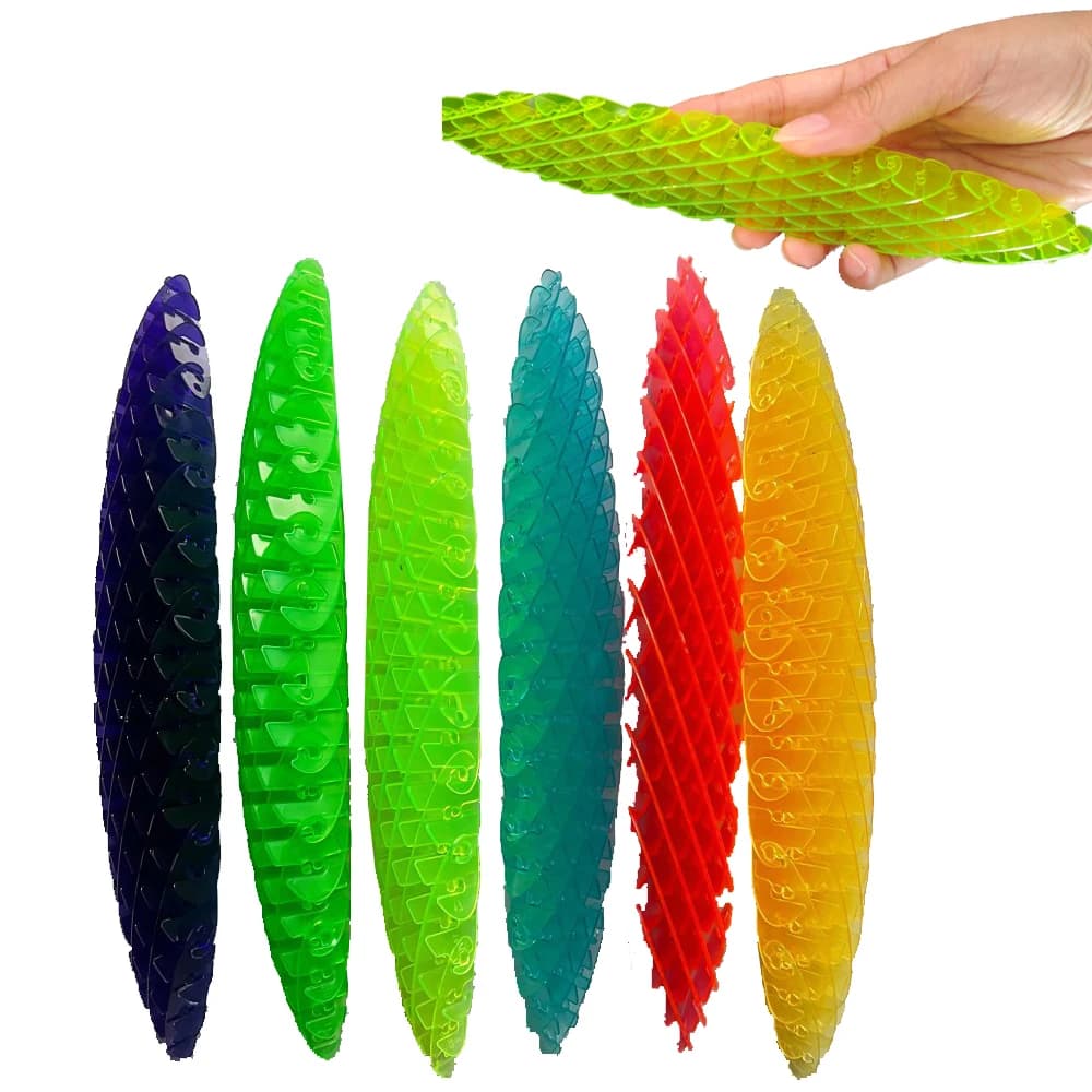 Design Verme Grande Agitarsi Giocattolo Stampa 3D Decompressione Rete Elastica Rete Antistress ADHD Giocattolo Elastico Antistress per Bambini Adulti