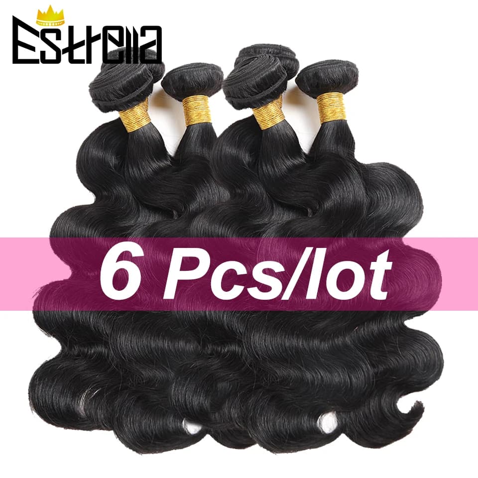 Extension of Brazilian Remy Ondulati Human Hair, 8-28 Pollyci Hair Packages, Wholesale Price, Natural Color