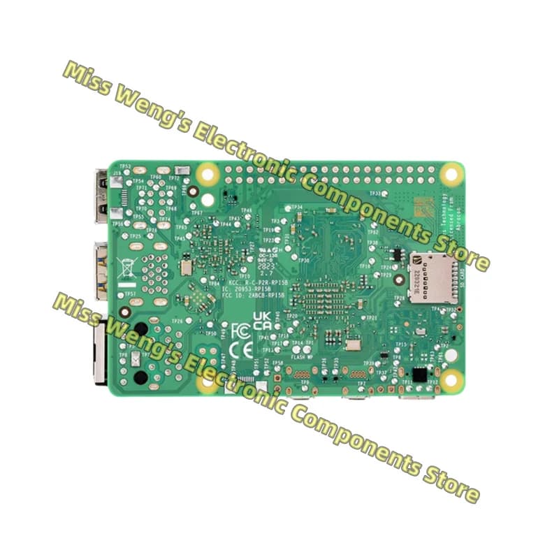 Nuova scheda di sviluppo Linux Python AI Vision Raspberry Pi 5 Kit PI5-2GB Starter kit