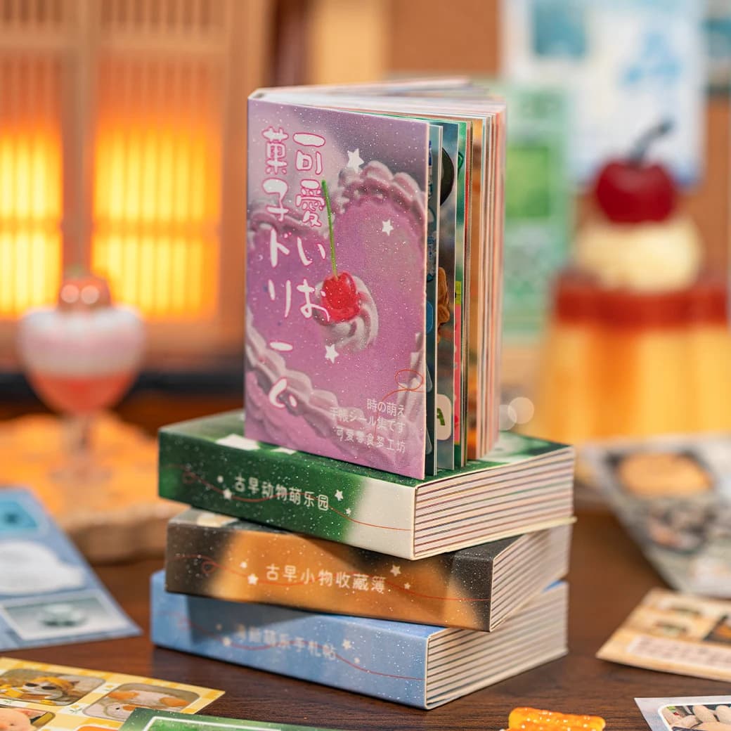 MINKYS nuovo arrivo simpatico animale ufficiale fai da te adesivo decorativo libro laptop decorazione mobile adesivo regalo per bambini cancelleria scolastica