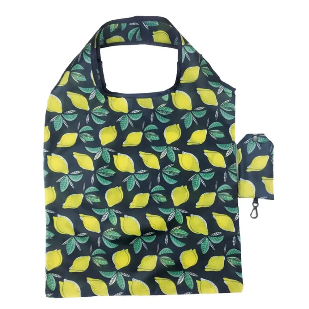 Pocket Washable Heavy Duty Shoulder Shopping Pouch Foldable Shopping Bag Large Handbags Reusable Eco Bags