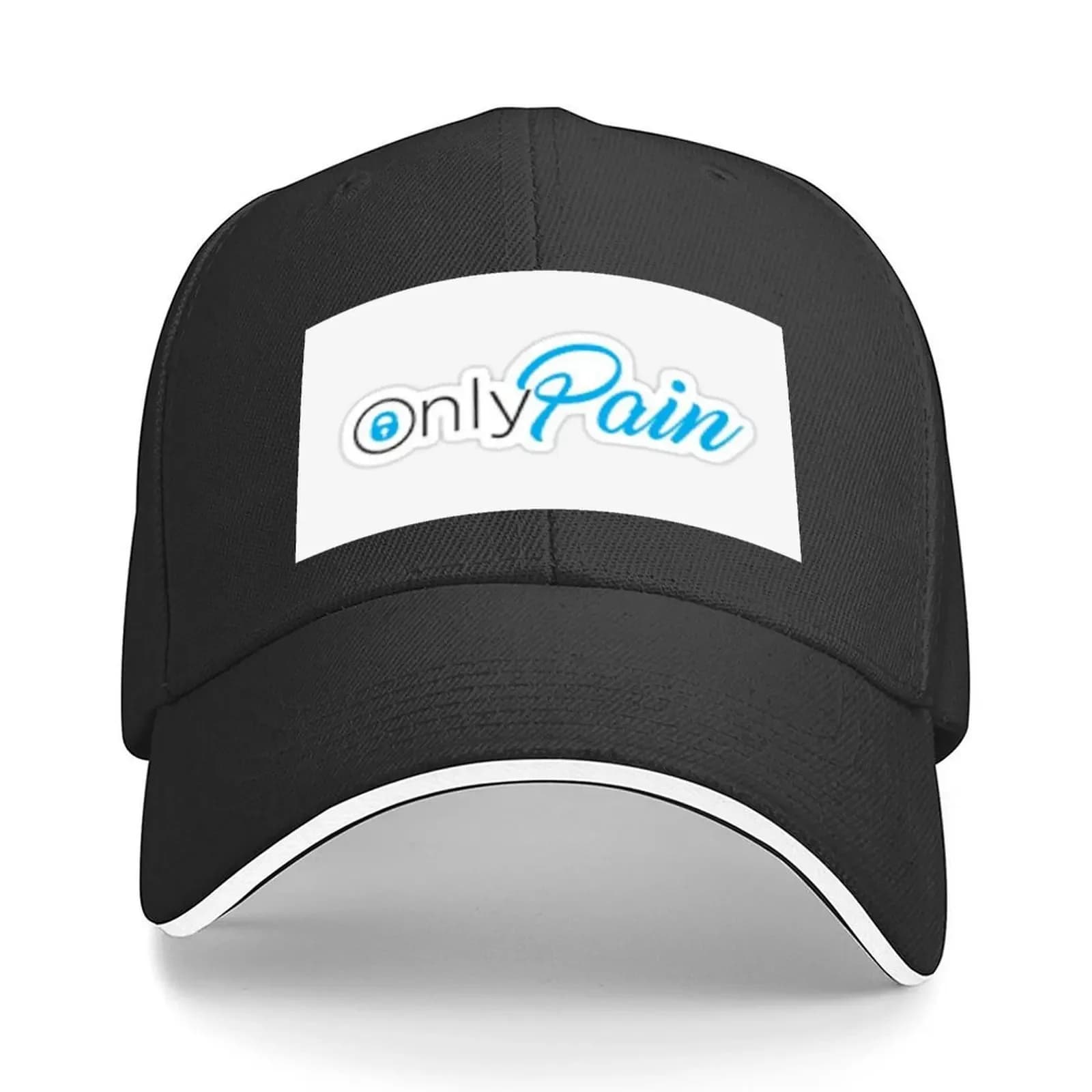 2026 Only Pain ;( Baseball Cap Golf Wear Streetwear hard hat Big Size Hat Golf Men Women's