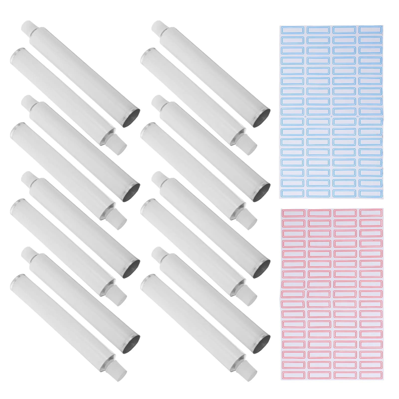 5 Empty Aluminum Oil Paint Tubes Screw Cap Refillable 20Ml Metal Art Supply Containers for Watercolor Acrylic DIY Painting
