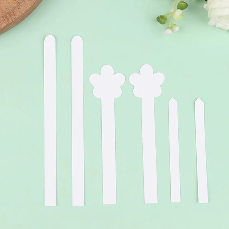 100/500pcs Tester Strips Fragrance Disposable White Smell Paper Paper Strips Test Paper Aromatherapy Perfume Essential Oils