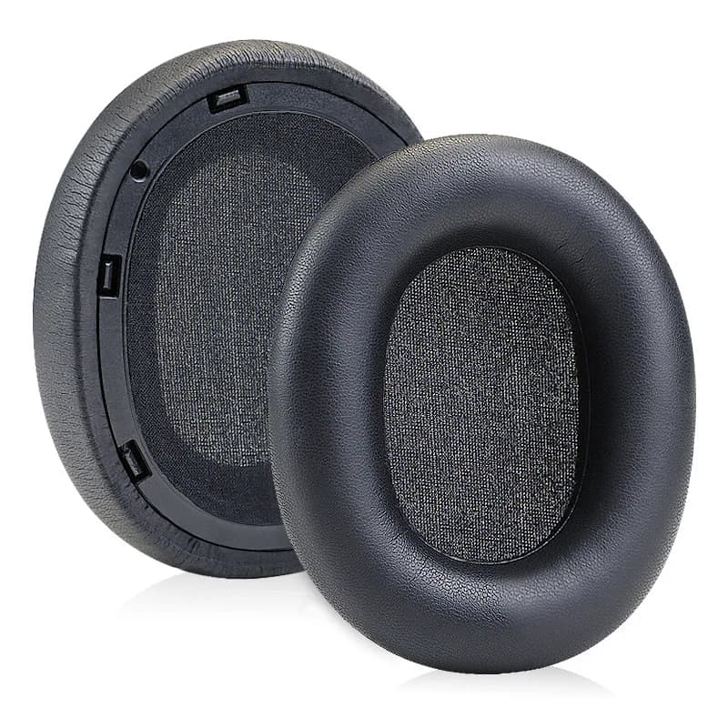 Cuscinetti per Technics EAH-A800 Cuscinetti auricolari per cuffie Cuscino Morbida pelle proteica Memory Foam Spugna Paraorecchie con fibbia