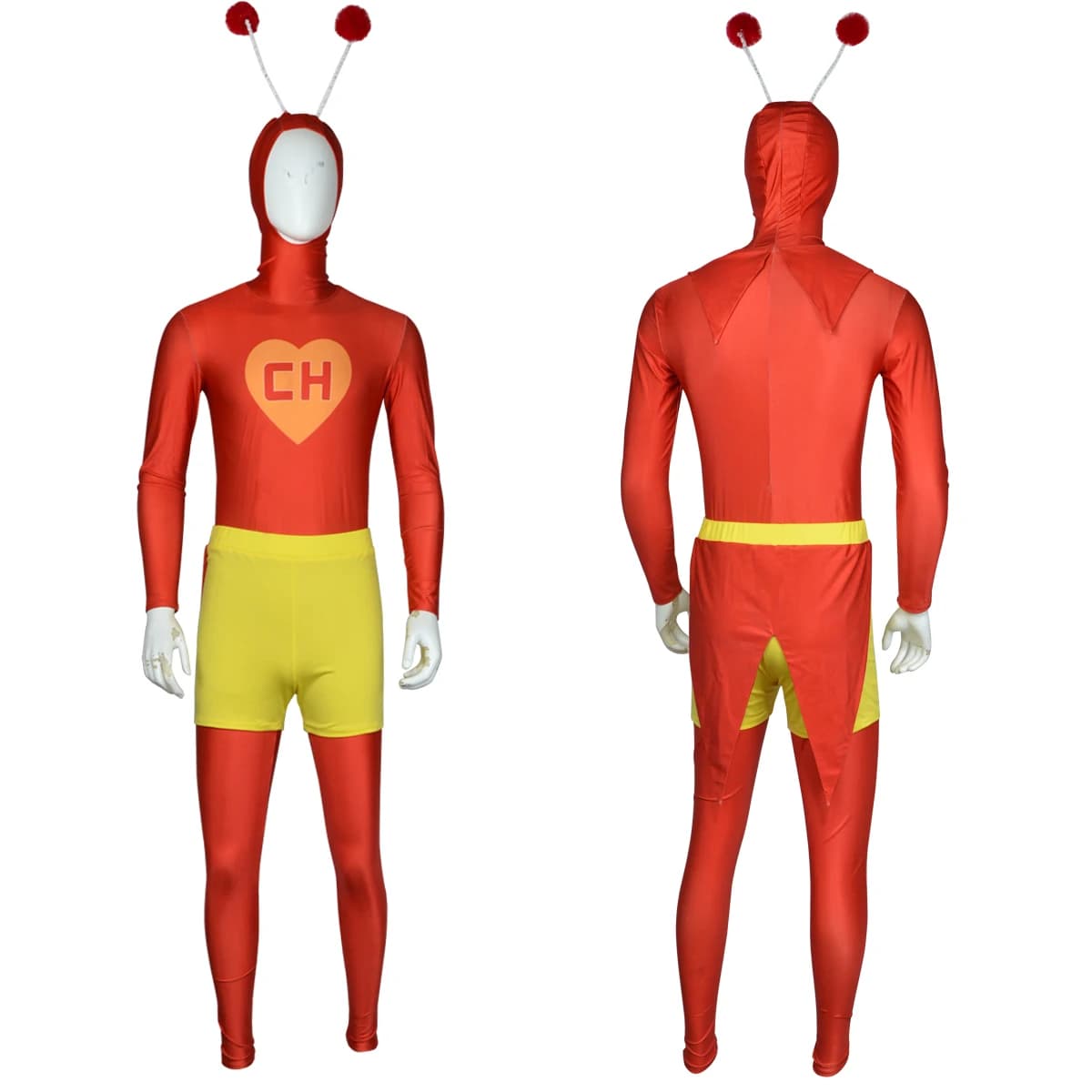 Costume cosplay comico tuta pantaloni corti messicano Chespirito 4 costume cosplay di Halloween ape abiti personalizzati