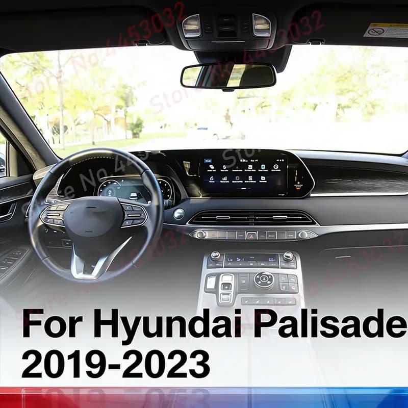 Supporto Gravity per Hyundai Palisade 2019-2023, supporto per telefono da auto, supporto orizzontale per GPS con base, accessori.