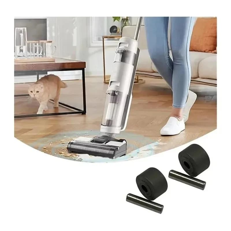 For 2/4PCS Floor Scrubber Machine Replacement Vacuum Wheels Motorized Heads Little Shaft for Xiaomi Dreame H12/H13/H20/M13S New