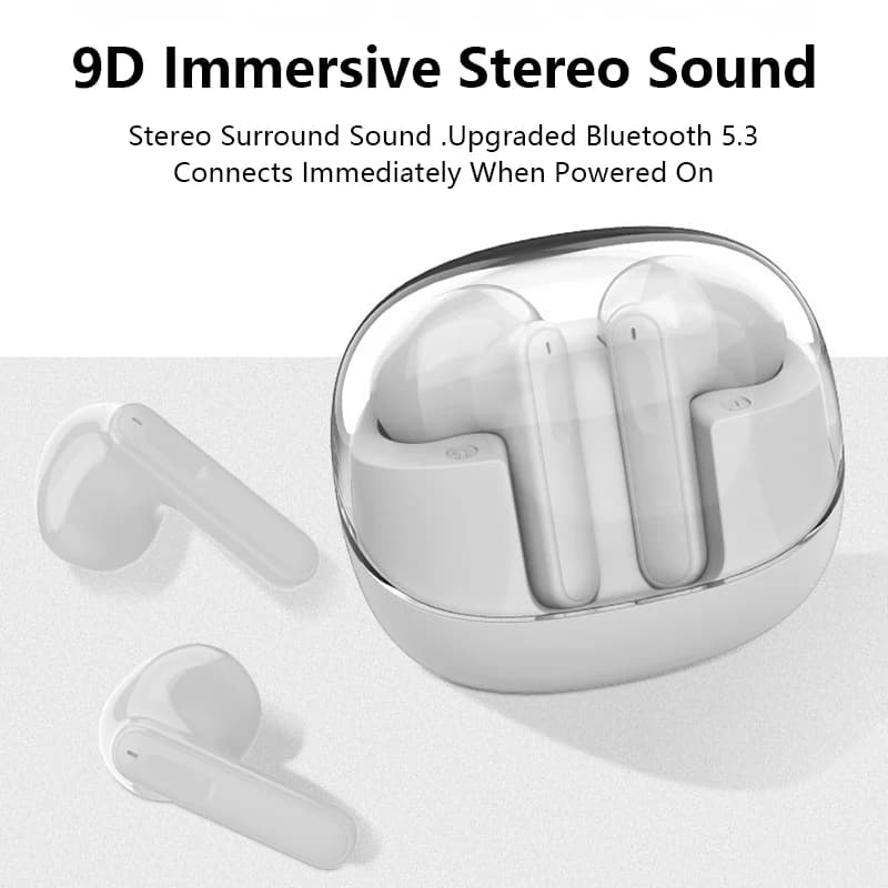 ANC True Wireless Bluetooth 5.3 In-Ear with Hi-Res audio, ENC microphones and HD call connection
