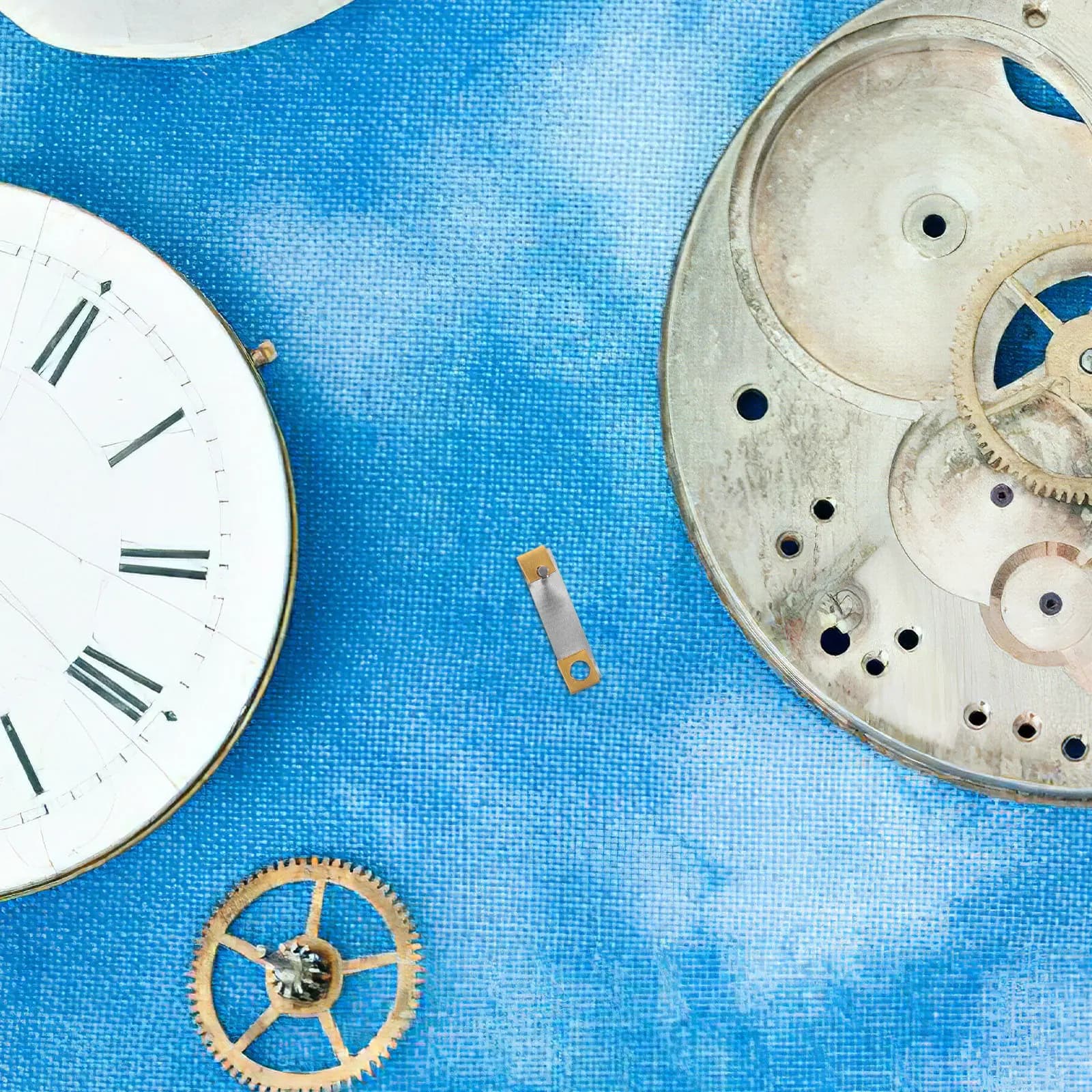 Molla di Sospensione per Pendolo di Orologio da Terra, Ricambio in Metallo per Meccanismo dell'Orologio, Molla per Precisione e Funzionamento Silenzioso