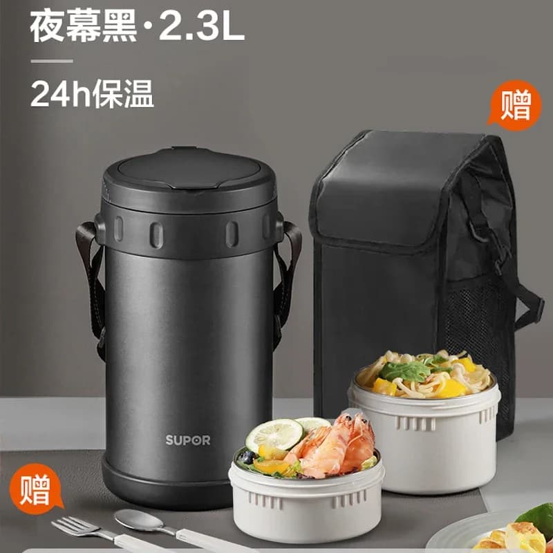 Scaldavivande per bambini, porta pranzo Bento, borse termiche per bambini, contenitori portavivande portatili in acciaio inossidabile 316.