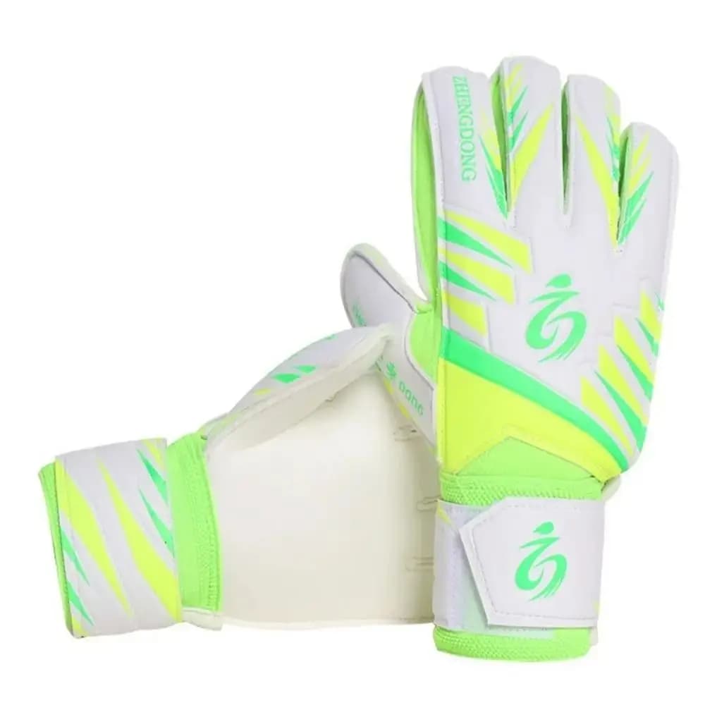 Guanti da Calcio Professionali in Lattice Spesso, Traspiranti, Resistenti all'Usura, Guanti da Portiere Antiscivolo, Attrezzatura Atletica