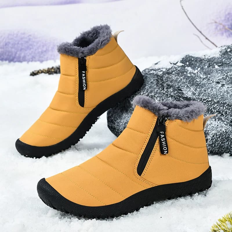 Stivali da neve invernali all'aperto, scarpe da coppia, scarpe da trekking, scarpe da uomo, scarpe da donna, scarpe da sci, scarpe di cotone alte, stivali da uomo a prova di freddo, stivali da donna