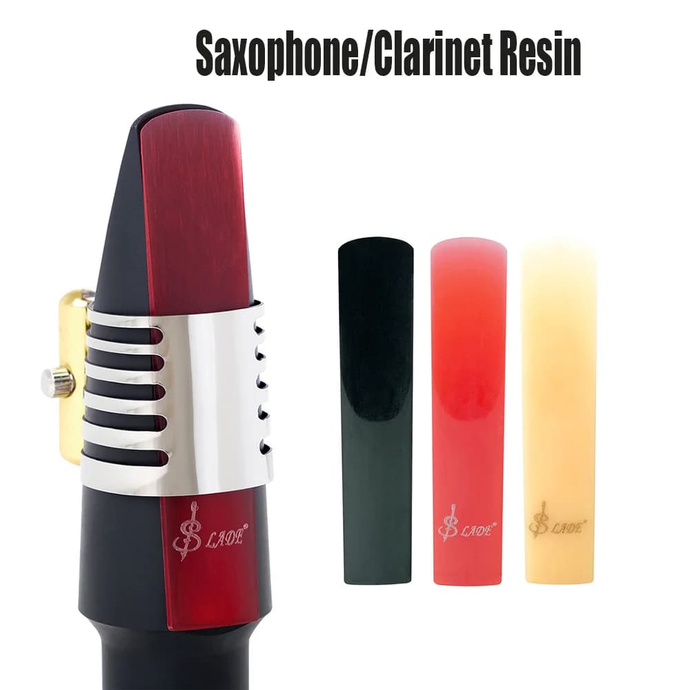 3Pcs/Set Saxophone Soprano/Alto/Tenor Reeds Clarinet Resin Reeds Eco-friendly Reed Accessories Woodwind Instrument Parts
