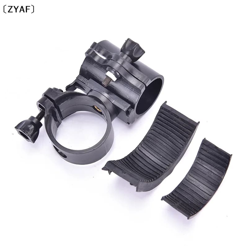 LED torch support, bicycle lights support, 360° rotation, for cycling circumspect ZYAF