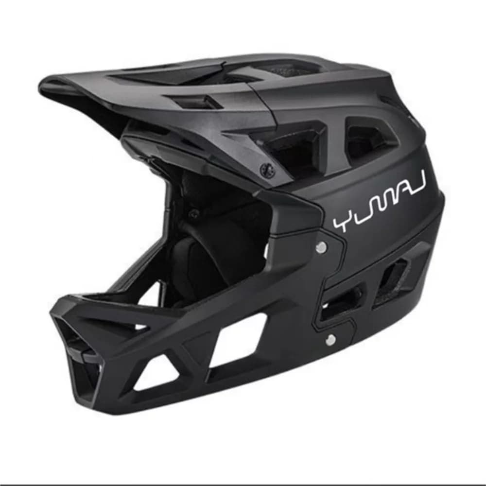Brand new professional downhill helmet for bicycle, shock-resistant multi-protection helmet for safe YM mountain off-road driving
