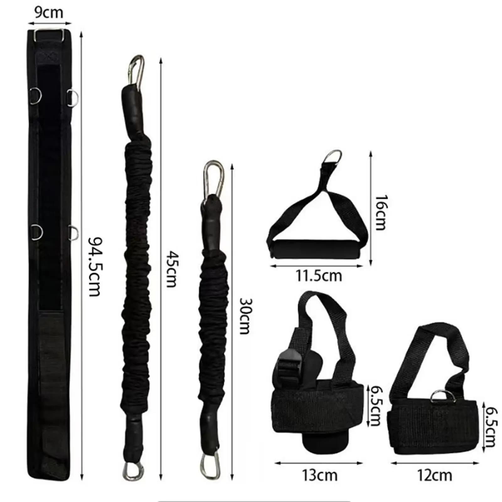 Resistance Bands for Exercise Jump Trainer Adjustable Straps Speed Agility Device for Fitness Fighting Leg Strength Training
