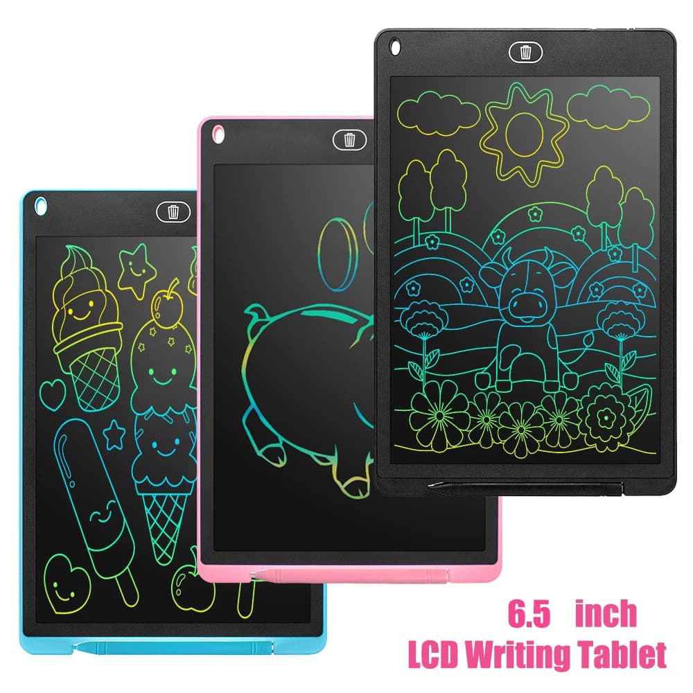 Tavoletta da disegno LCD da 8,5 pollici Tavolo da disegno Montessori Giocattoli educativi da disegno per bambini Studenti Regalo giocattolo per lavagna magica