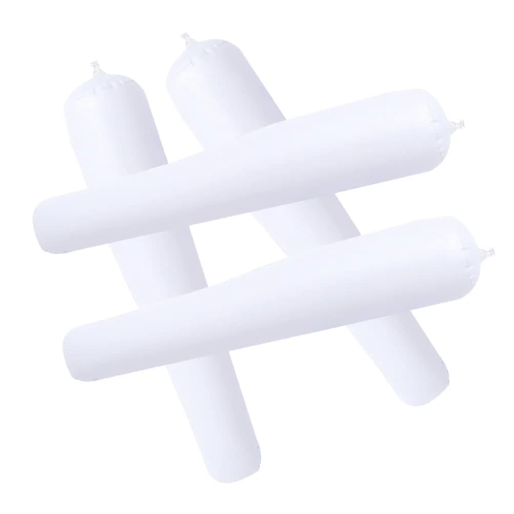 Stivale gonfiabile per stivali Inserti modellanti per scarpe in PVC bianco Supporti per stivali riutilizzabili con valvola di non ritorno Stivale durevole