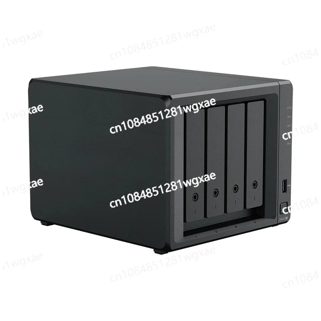 Server di Archiviazione Cloud, Gestione Dati per Piccole Imprese e Uffici Domestici, Stazione NAS DS423+ a 4 Bay, 2GB DDR4