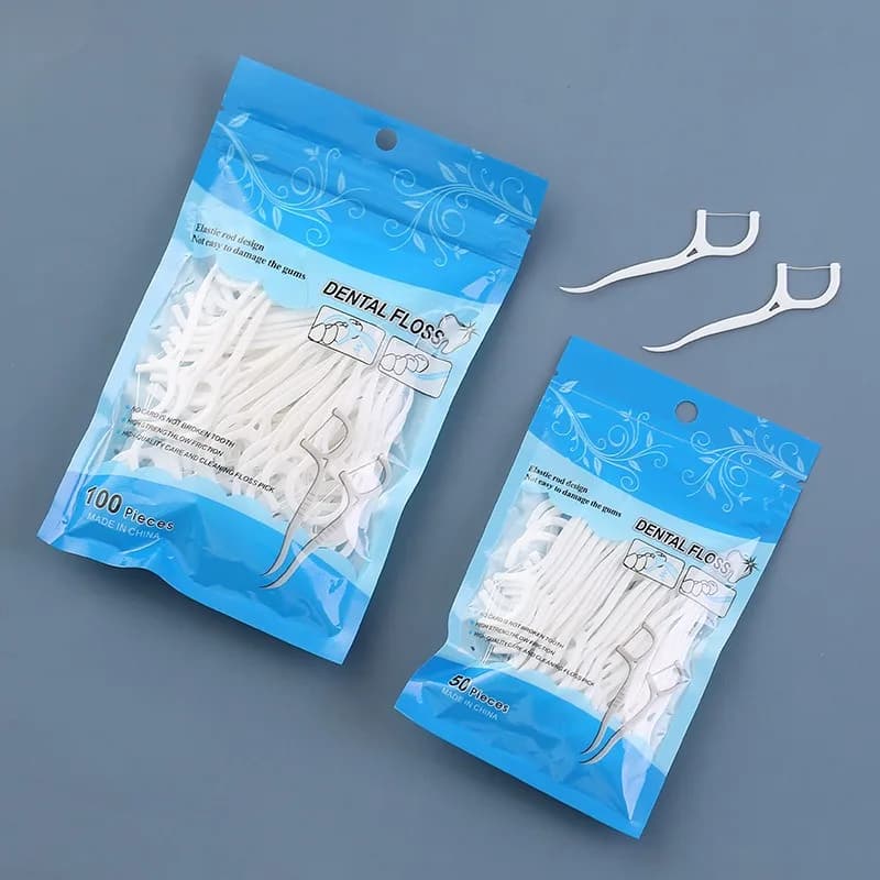 500 pcs. Interdental Scope with Wire, Stuzzicadents, Tooth Cleaner, Interdental Wire, Dental Wire, Oral Care, Tooth Whitening