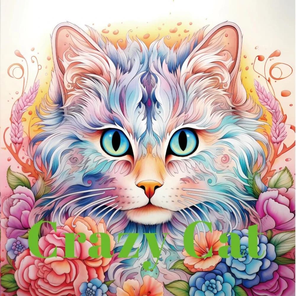 Single 22-Page Art Coloring Book For Adults & Kids, Birthday Party Gift Idea, Stress Relief & Time Killing & Drawing Sketchbook