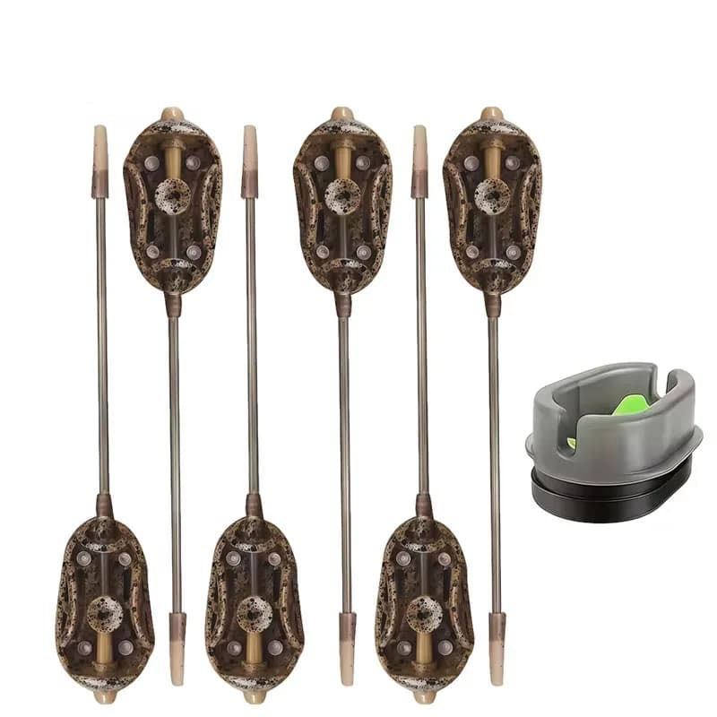 Mangiatoie per carpe a cambio rapido: 5 pesi anti-groviglio (20 g, 30 g, 40 g, 50 g, 60 g) per la pesca a lungo raggio