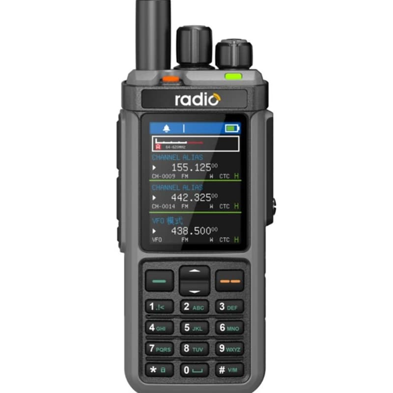 Ricetrasmettitore radioamatoriale UV-98 PLUS con GPS e APRS, ripetitore di banda, schermo da 2,4 pollici, USB, LSB, CW, CB, SW, MW, LW, SSB, HF (USA)-A31R
