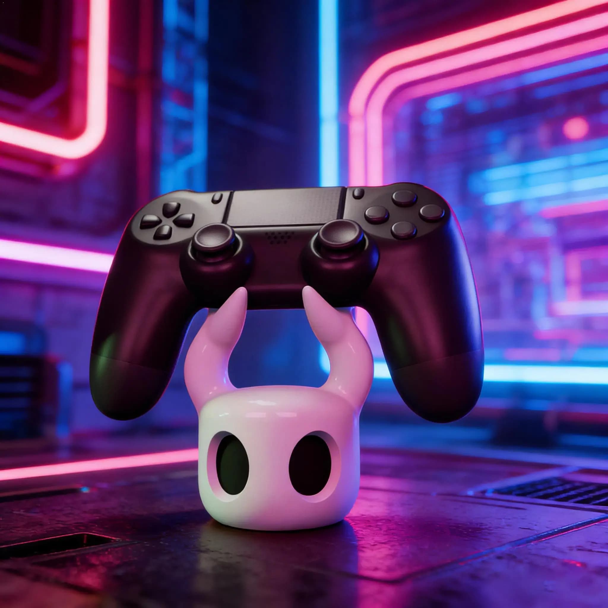Supporto per Controller di Gioco Hollow Knight Stampato in 3D, Decorazione Anime per Xbox, Ornamento da Scrivania e Accessori