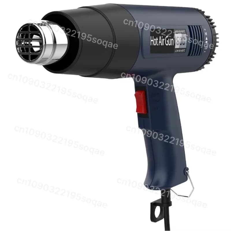 Pistola Termica con Display Digitale, 2000W, per Riparazioni Elettroniche, Imballaggio Termoretraibile e Fai-da-Te